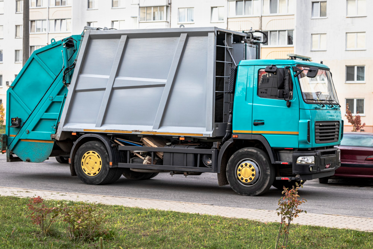 Garbage truck on Truck1
