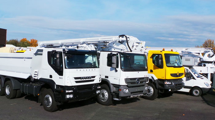 Construction and specialized machinery of the leading manufacturers