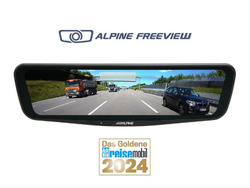 Rearview Mirror Alpine Freeview for Panel Vans