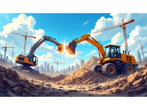 Bulldozer vs Excavator